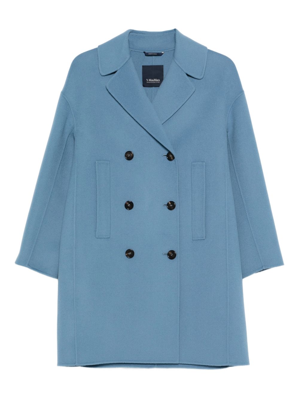 WOOL DOUBLE-BREASTED COAT