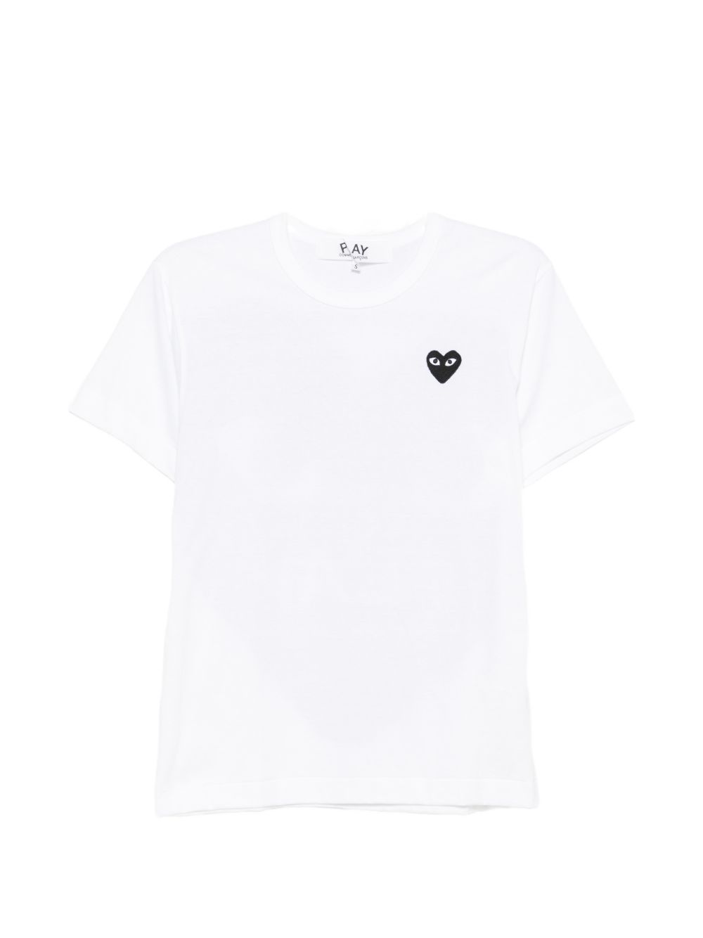 BLACK HEART COTTON T-SHIRT