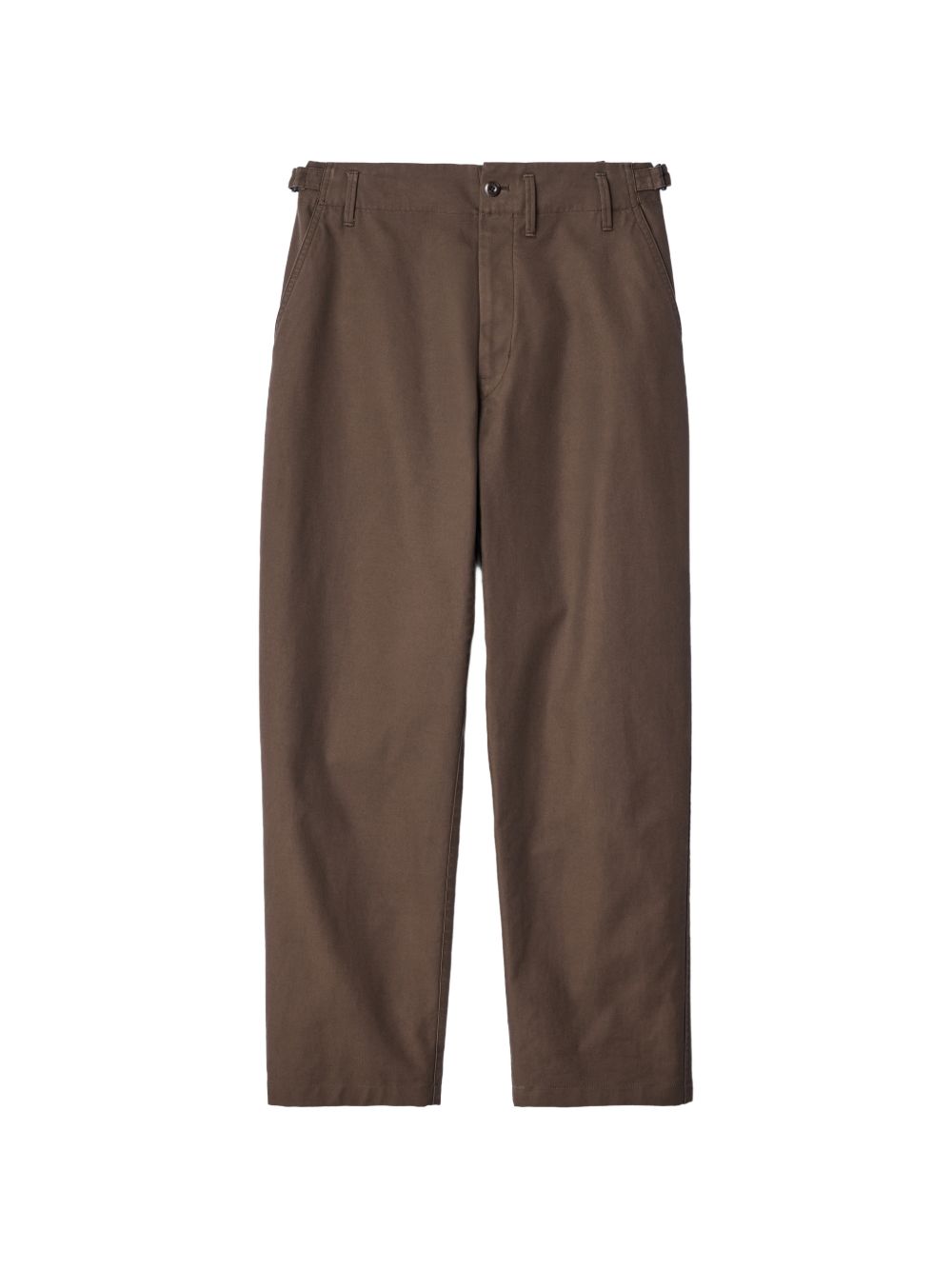 COTTON TAPERED TROUSERS