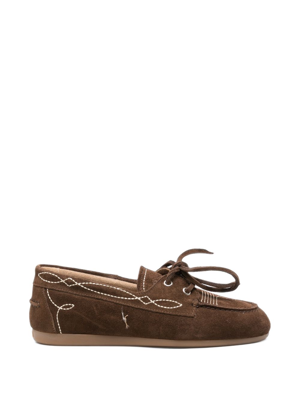 LEATHER BOAT LOAFER