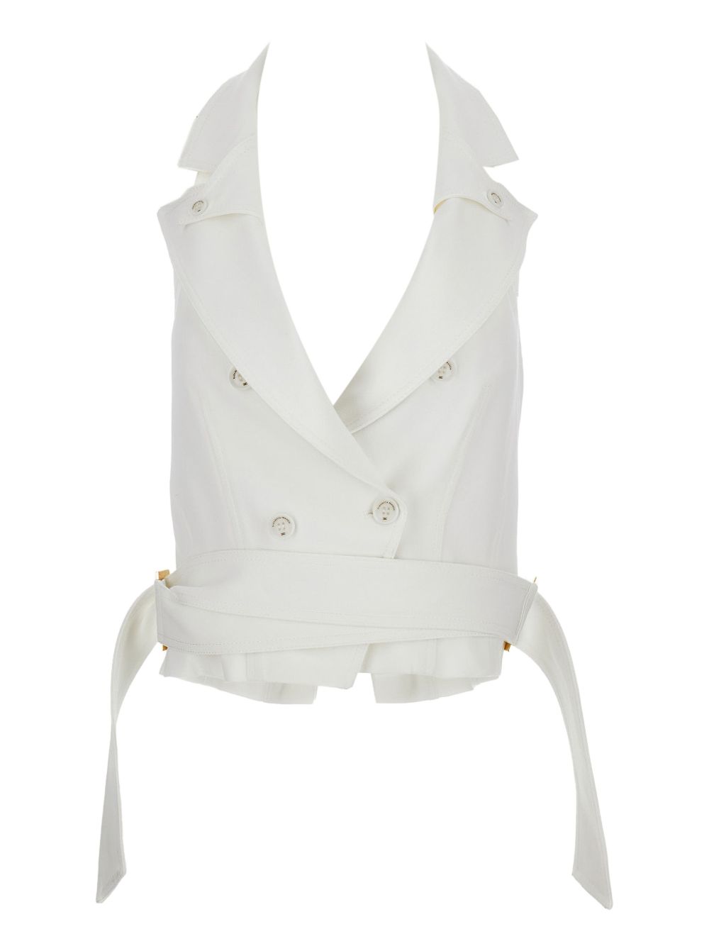 BELTED VEST
