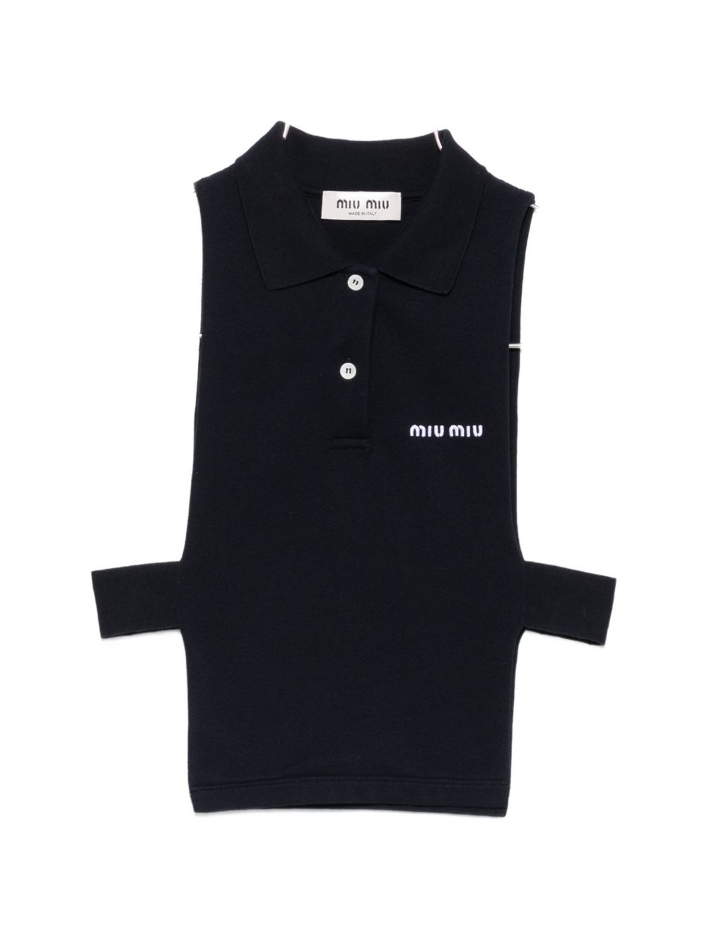 COTTON POLO TOP
