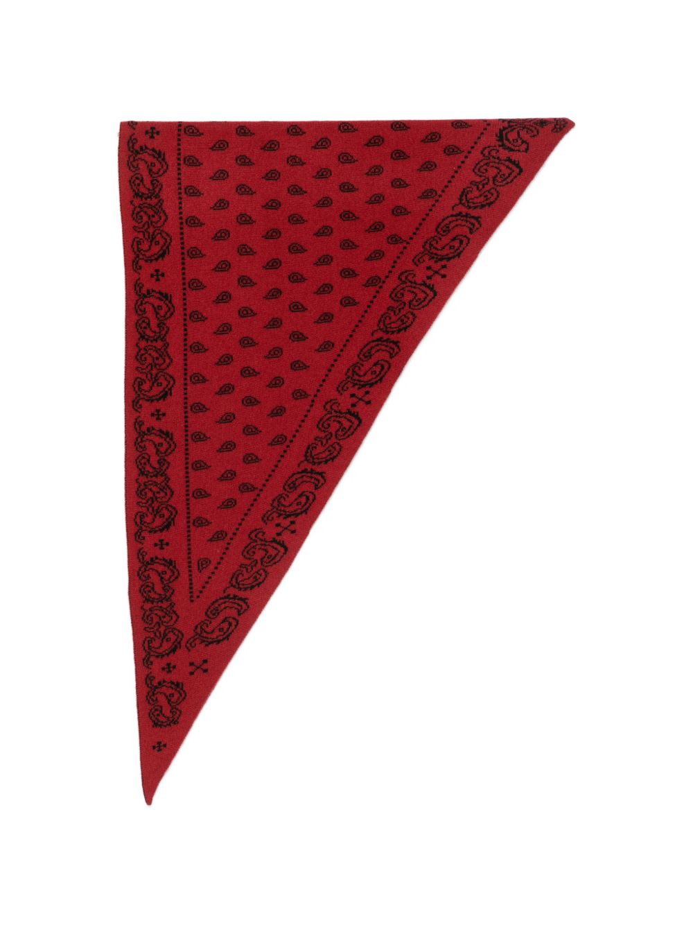 PRINTED CASHMERE FOULARD