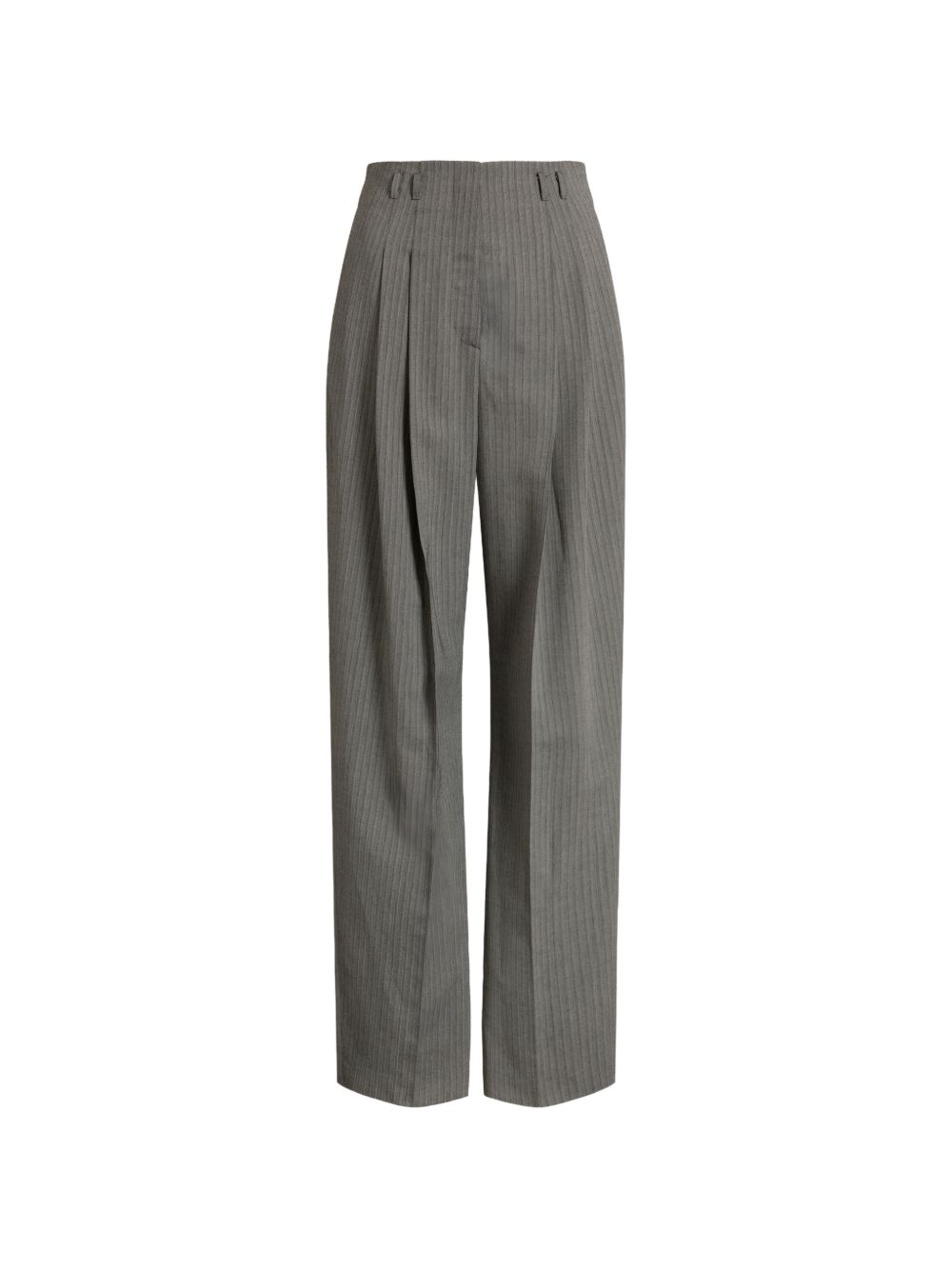 WOOL BLEND TAILORING TROUSERS