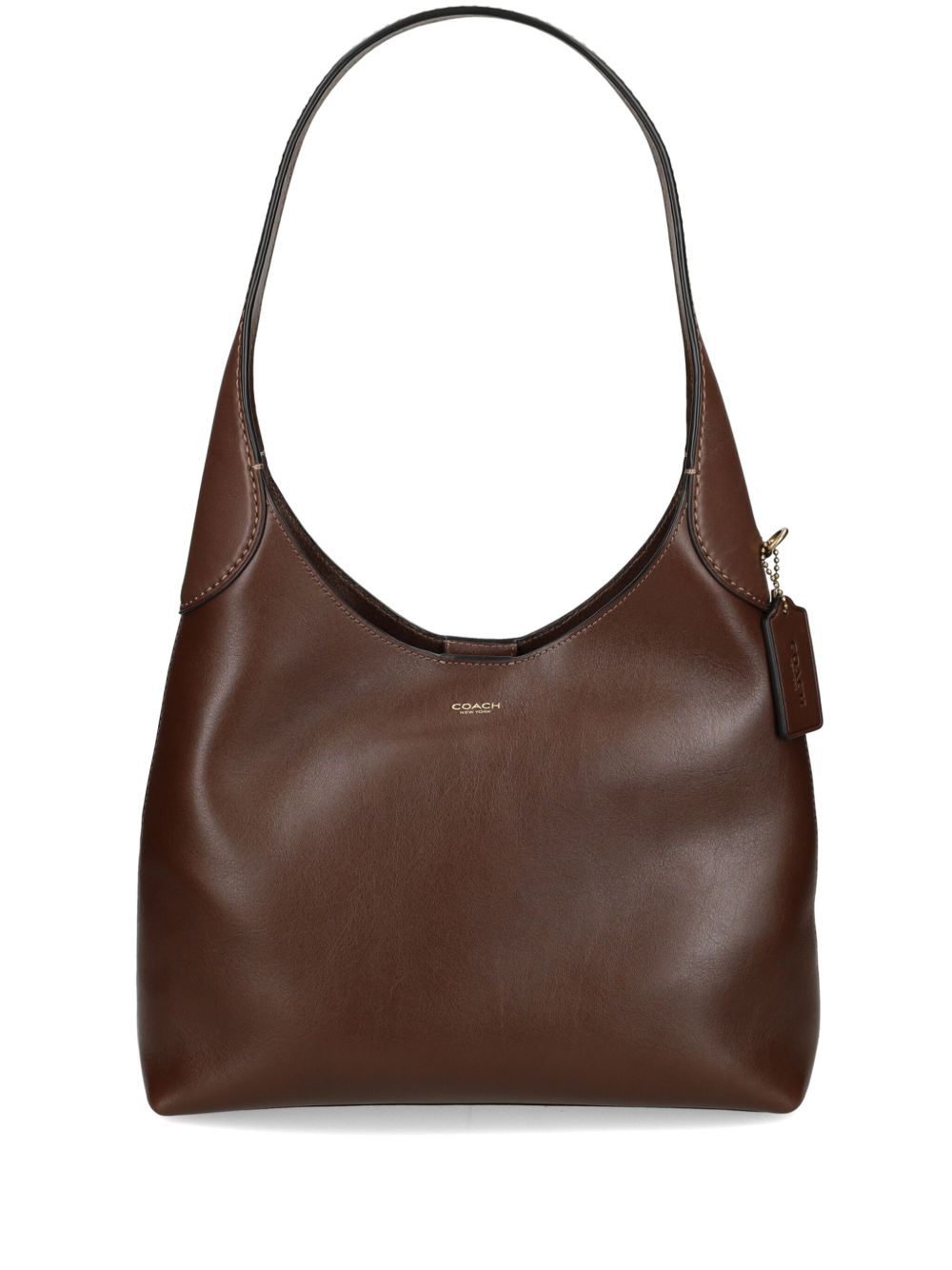 BROOKLYN 28 LEATHER SHOULDER BAG