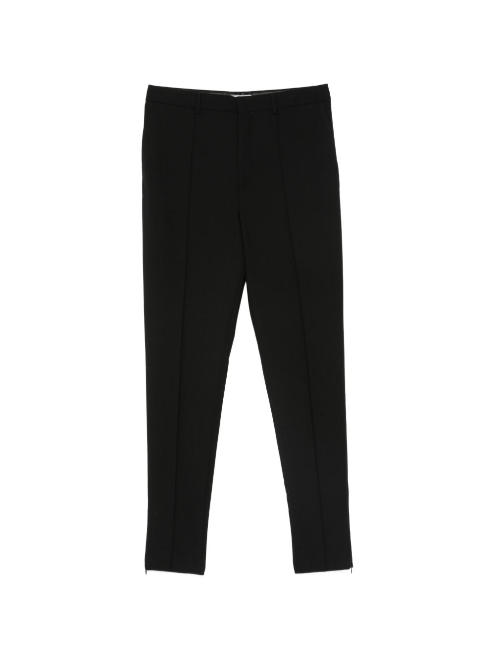 SLIM WOOL TROUSERS