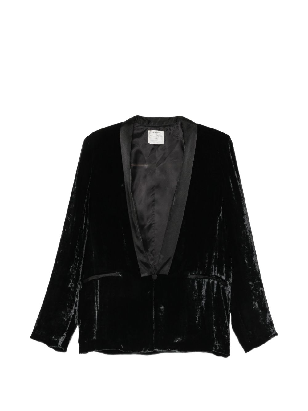VELVET SMOKING JACKET