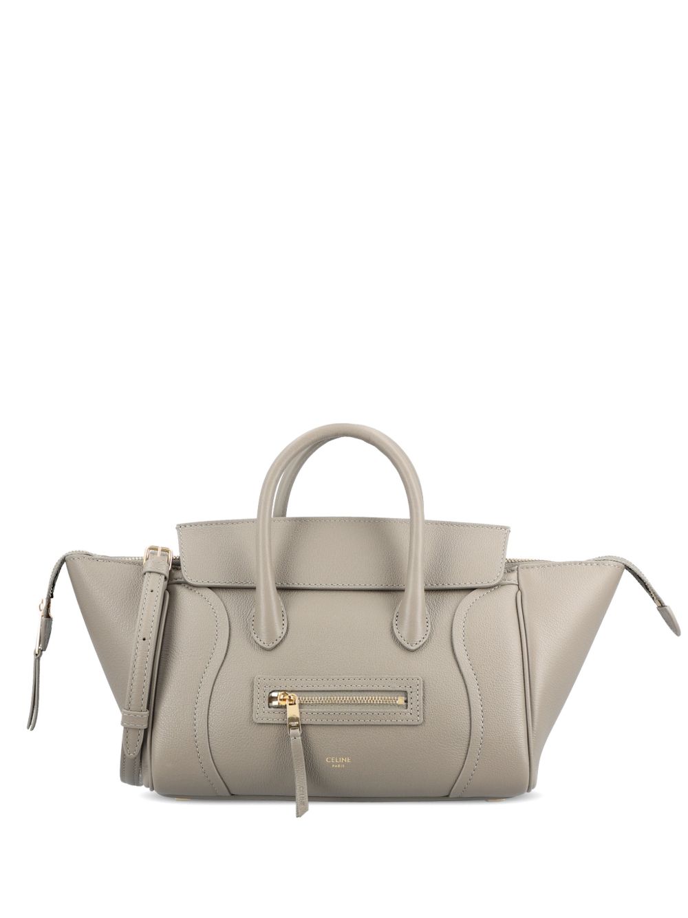 LUGGAGE MEDIUM LEATHER TOTE
