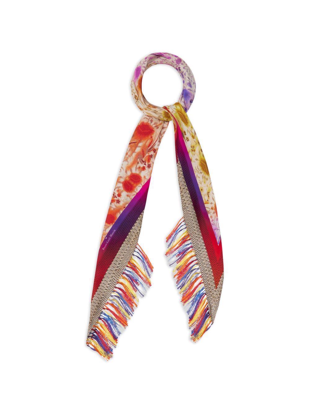 PRINTED SILK SCARF