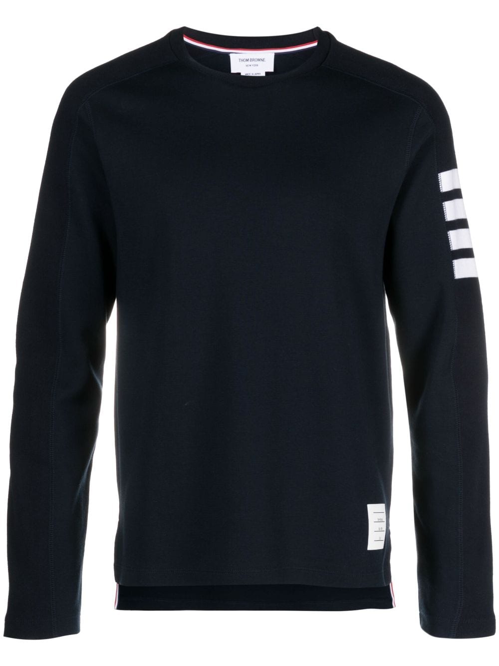 THOM BROWNE · 4BAR COTTON T-SHIRT