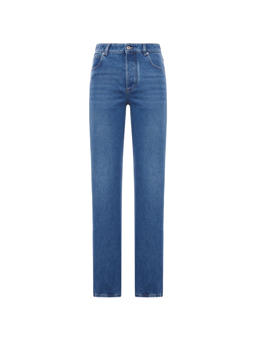 STRAIGH-LEG DENIM JEANS