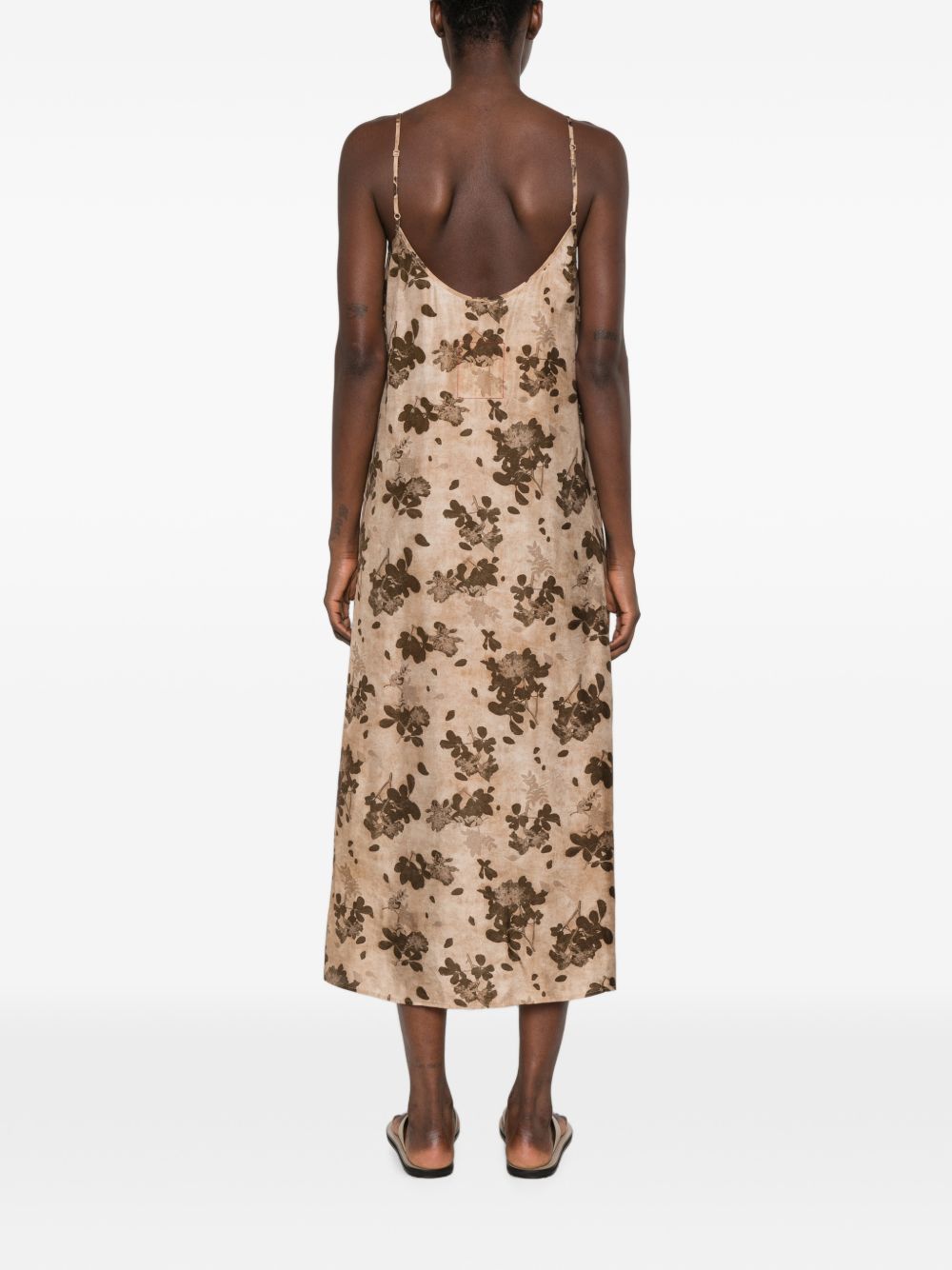 ANAYA PRINTED LONG DRESS