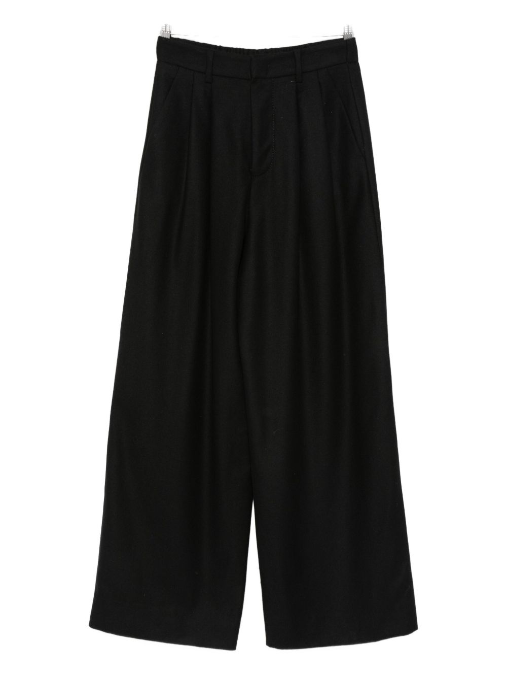 COTTON BLEND TROUSERS