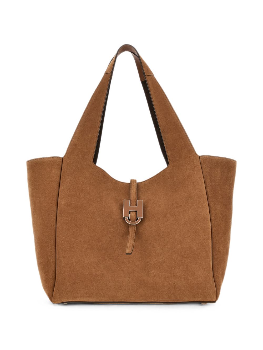 HOGAN TREND LEATHER TOTE BAG