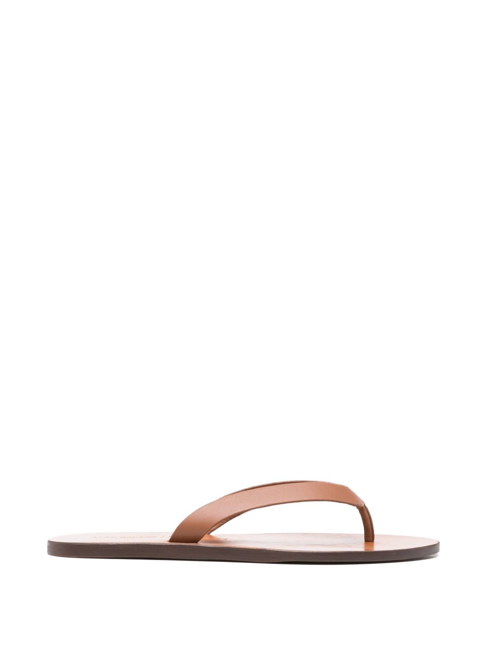 LEATHER THONG SANDALS