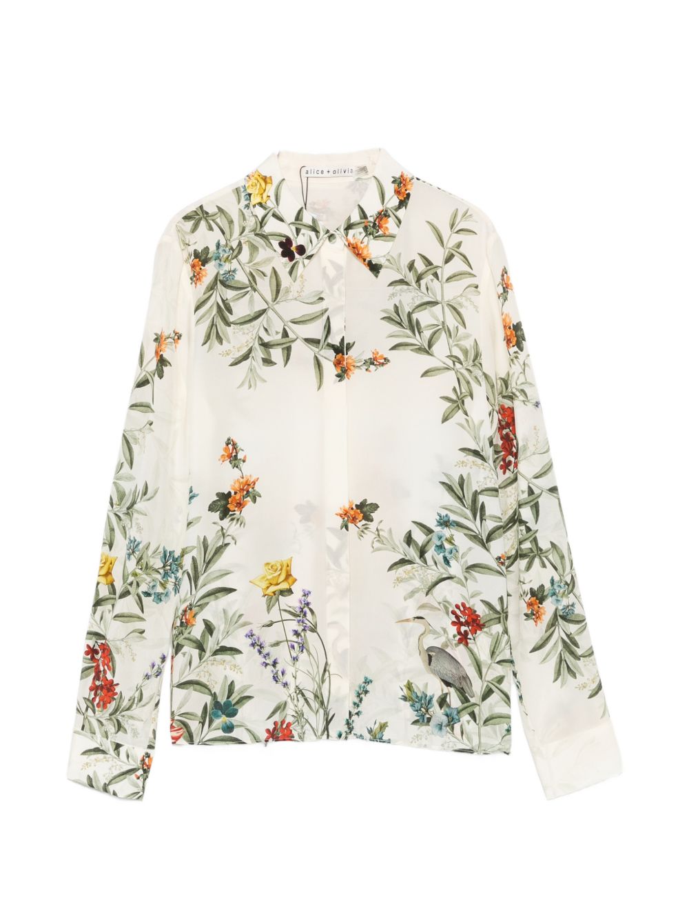 PRINTED SILK SHIRT