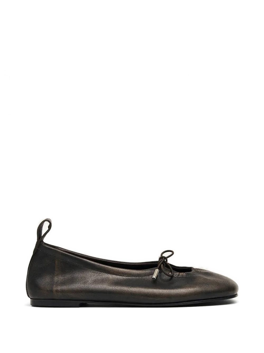ROSALIND LEATHER BALLET FLATS