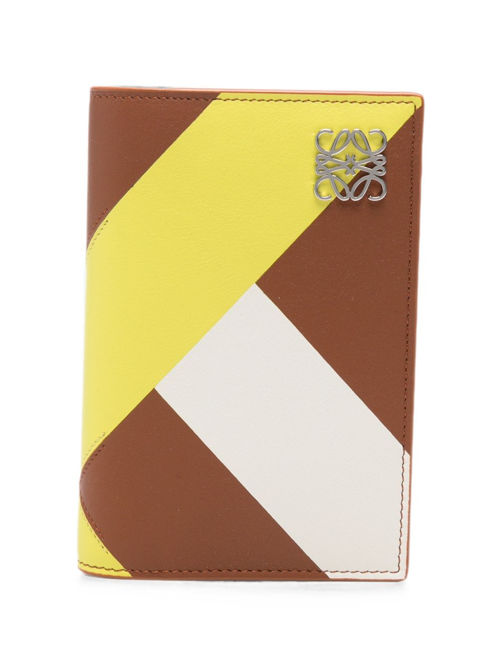 ANAGRAM LEATHER PASSPORT CASE