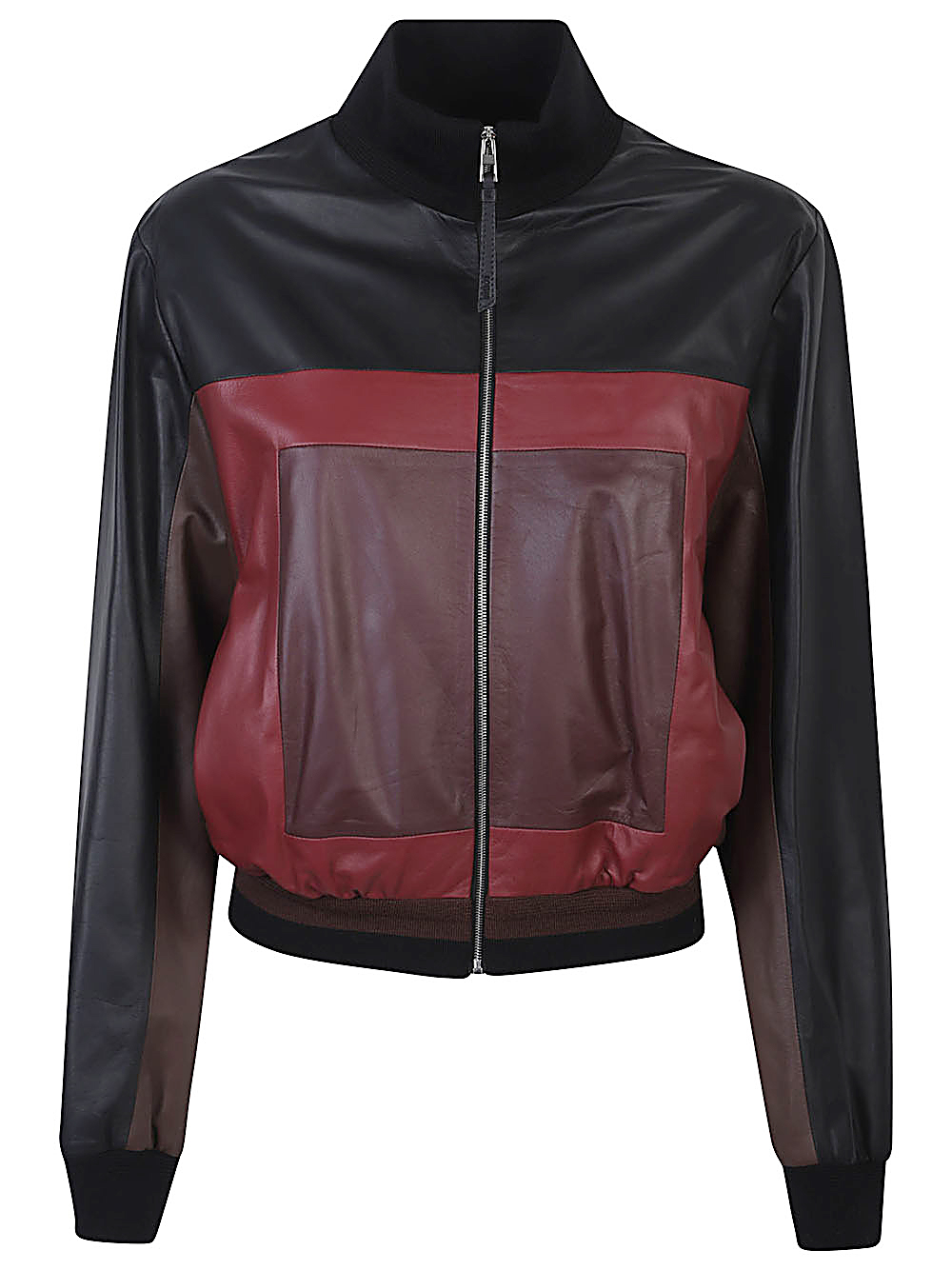 LEATHER CROPPED JACKET