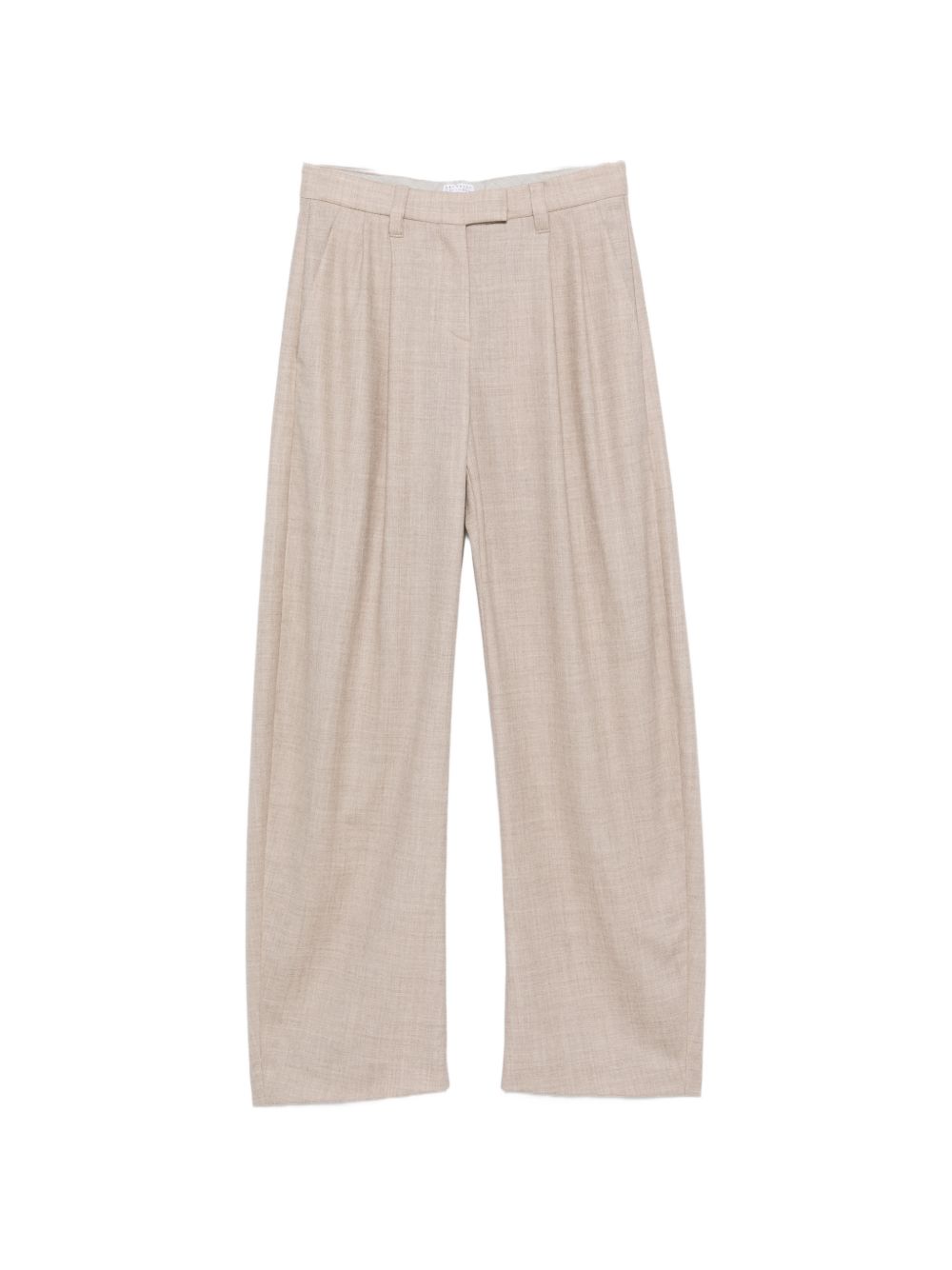 BRUNELLO CUCINELLI · WOOL WIDE-LEG TROUSERS