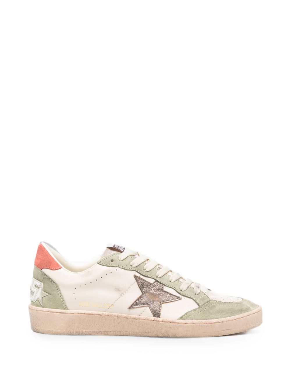 BALL STAR LEATHER SNEAKERS