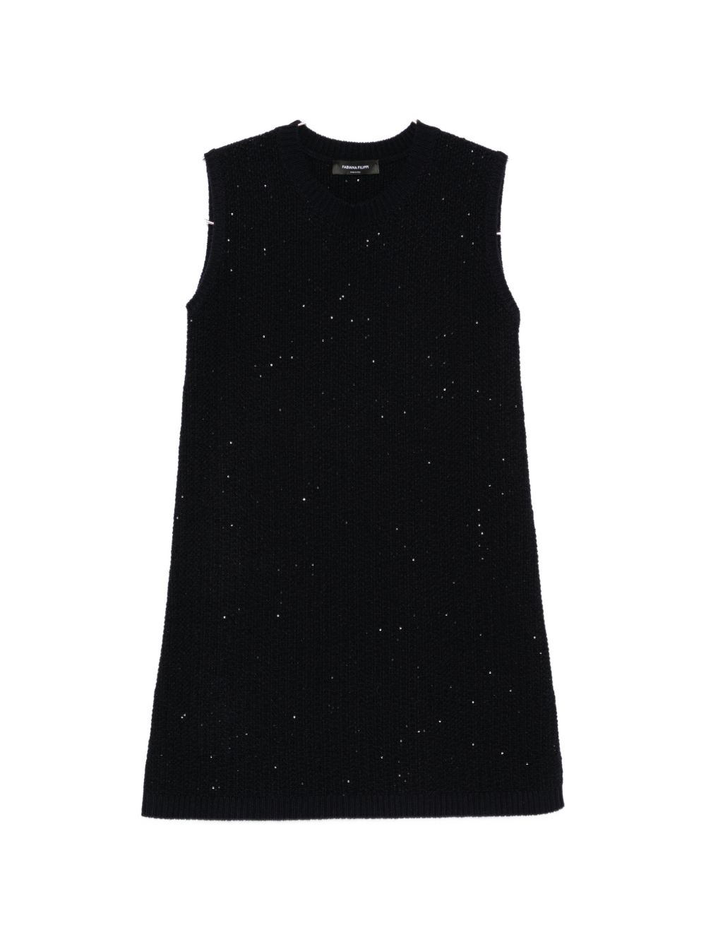 WOOL BLEND SHORT DRESS