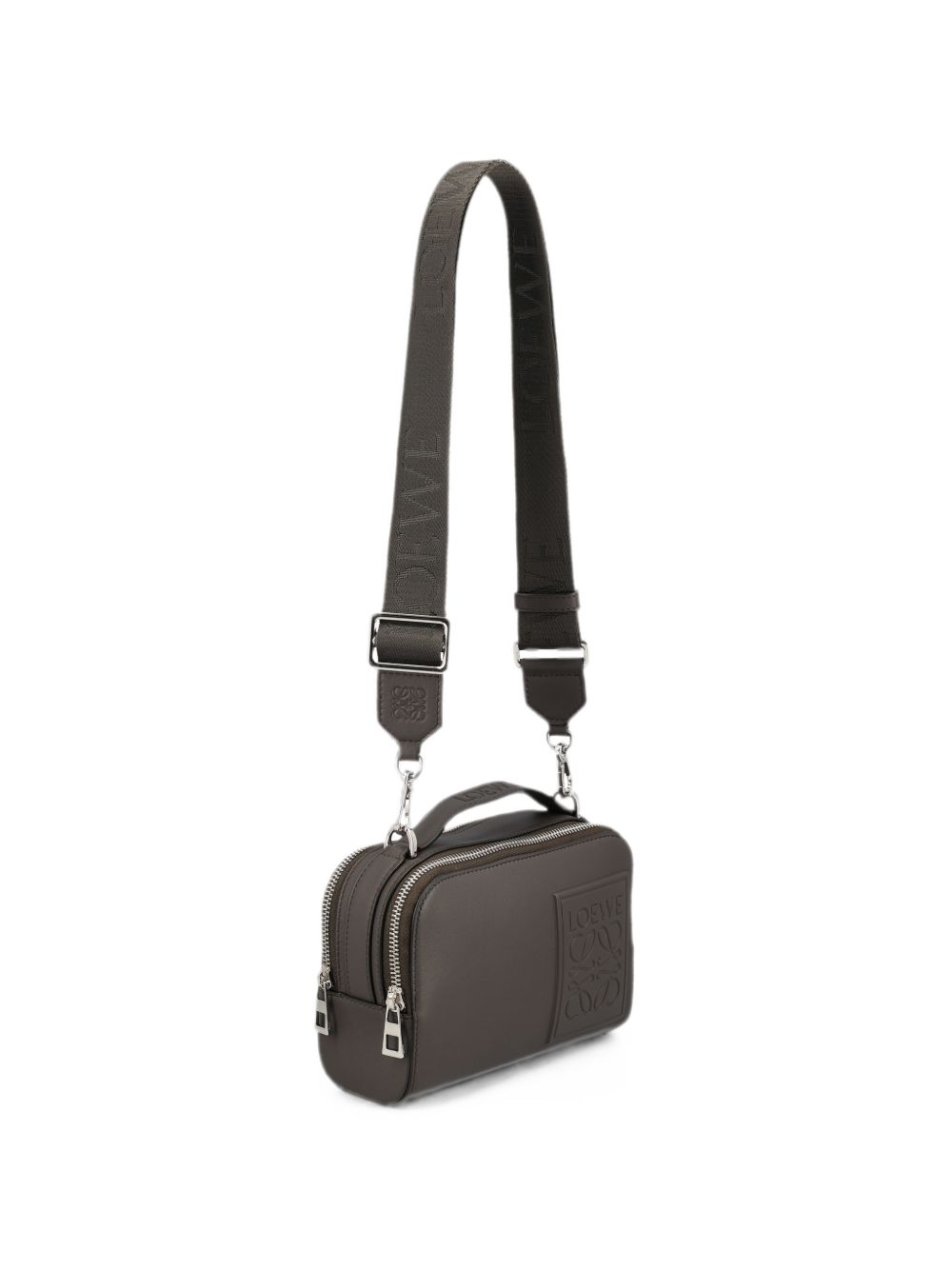 CAMERA MINI LEATHER CROSSBODY BAG