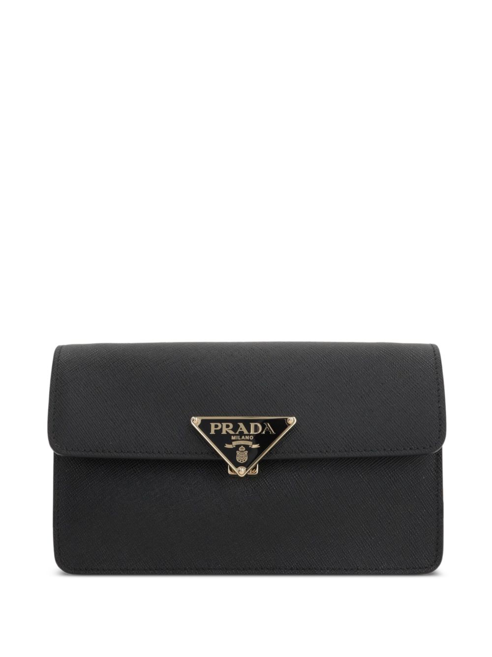 PRADA ARQUÉ SAFFIANO LEATHER SHOULDER BAG