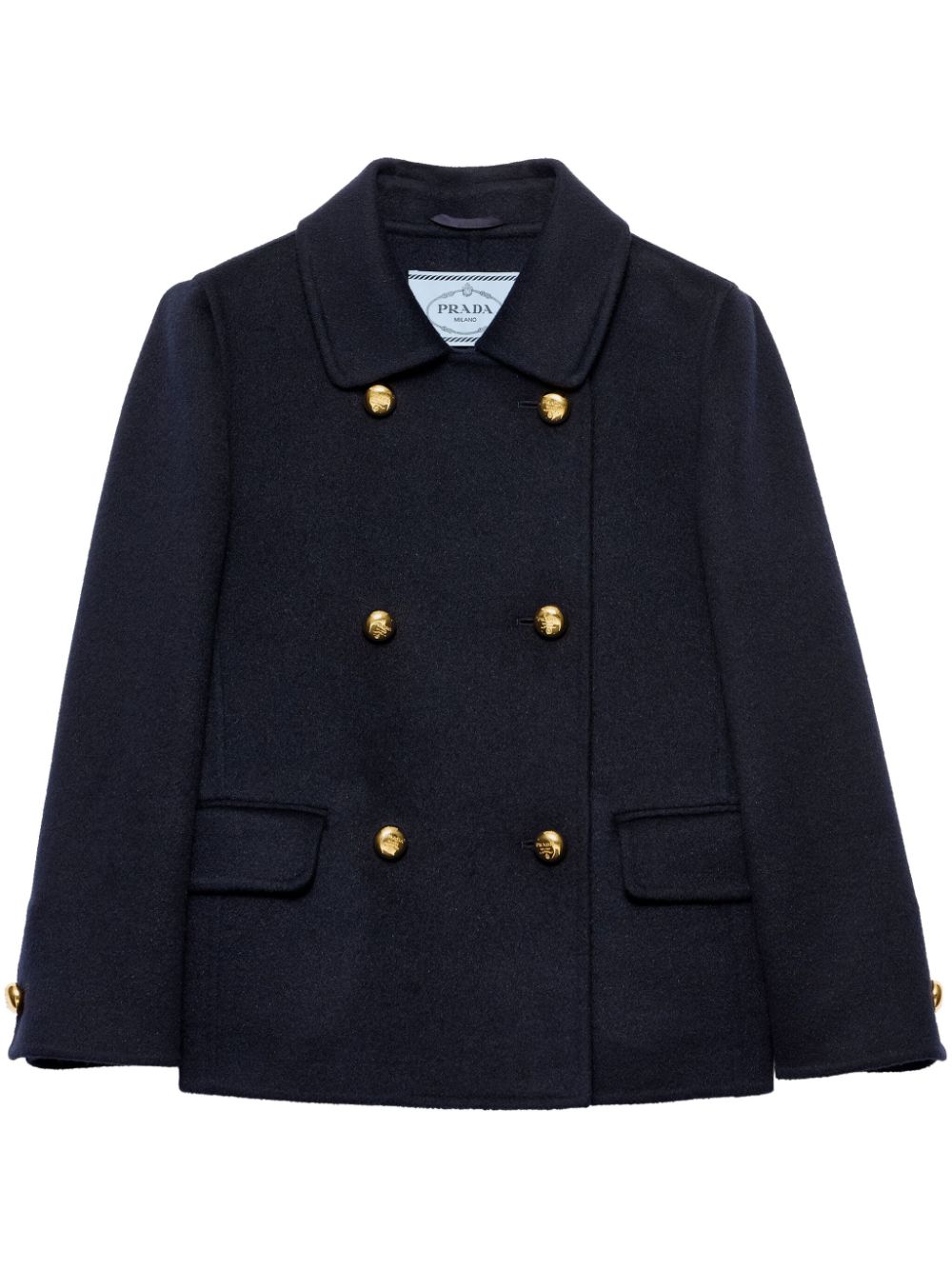 CASHGORA DOUBLE-BREASTED JACKET