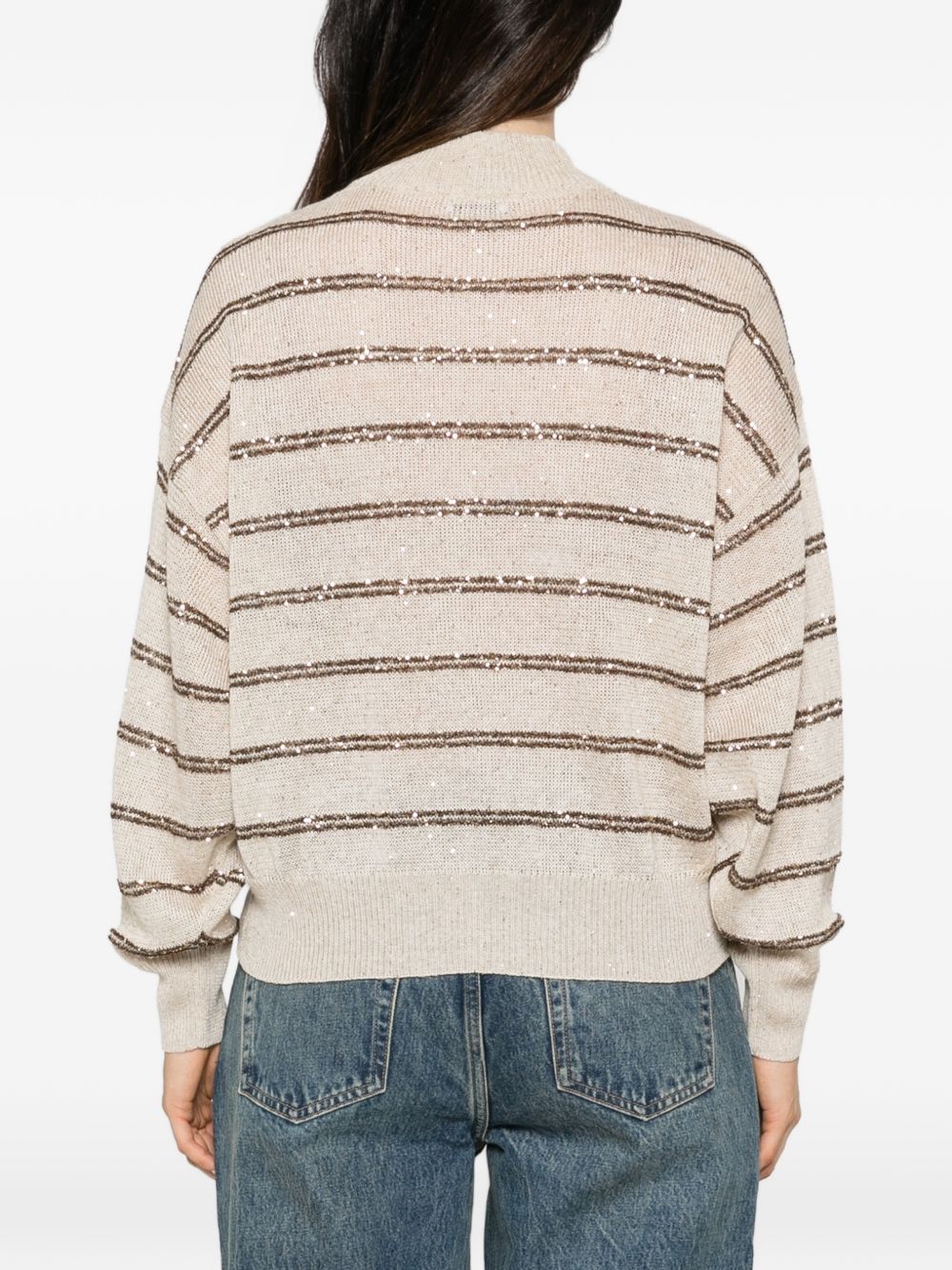 BRUNELLO CUCINELLI · LINEN CARDIGAN
