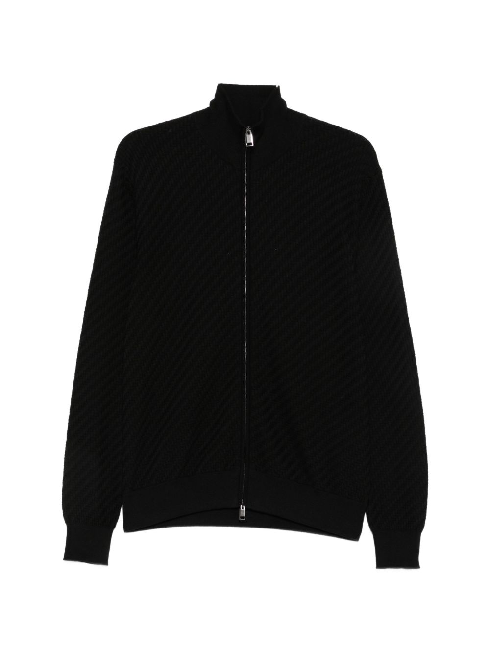 COTTON AND SILK CARDIGAN