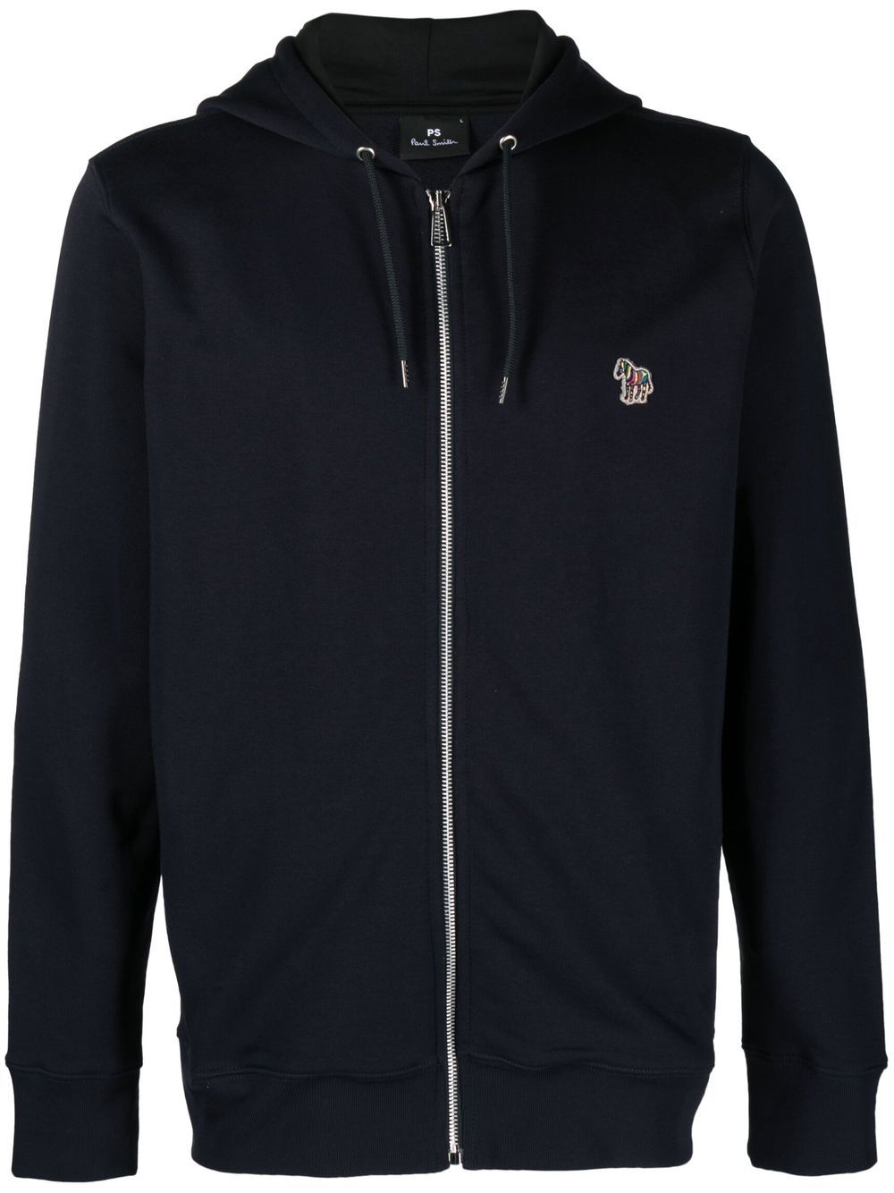 ZEBRA LOGO COTTON HOODIE