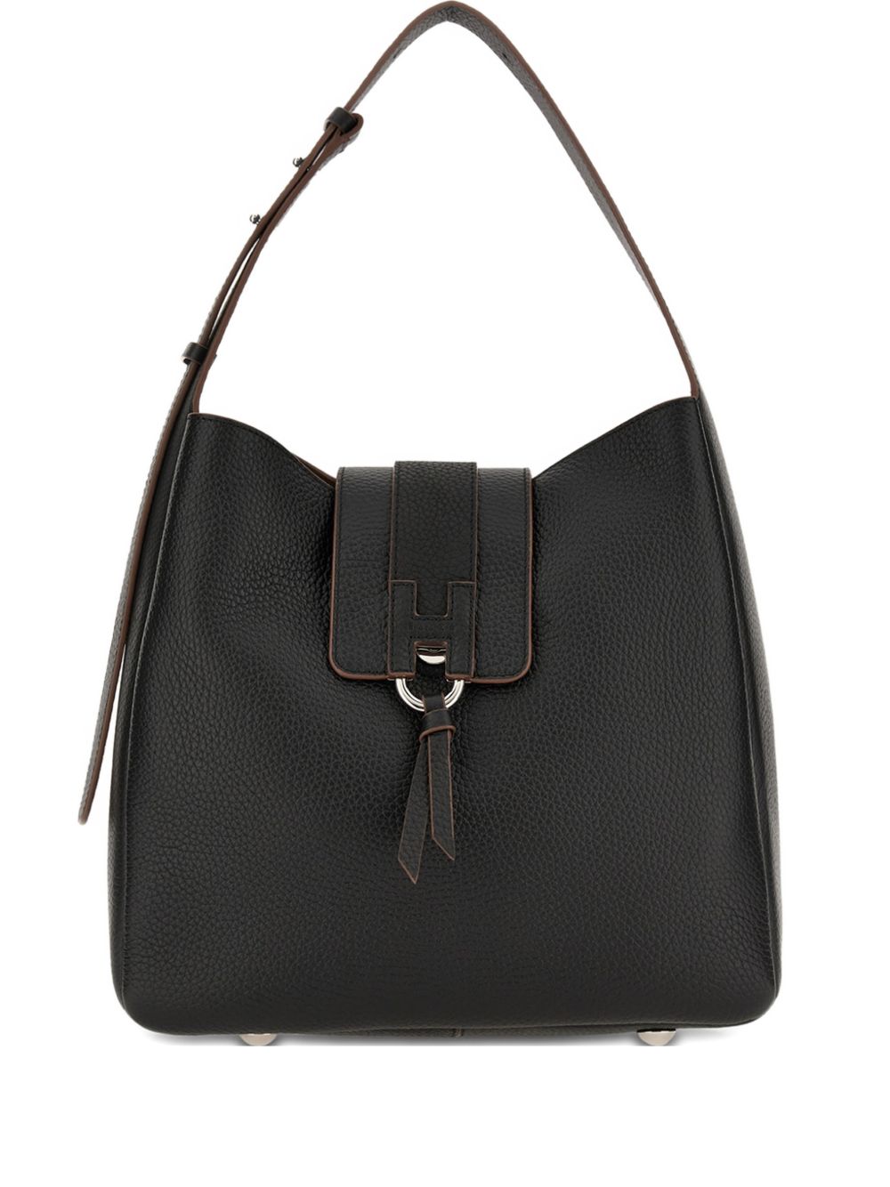 LEATHER HOBO BAG