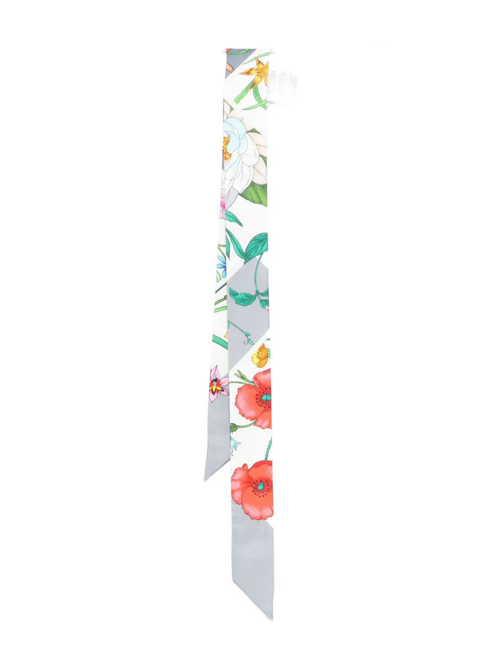PRINTED SILK FOULARD