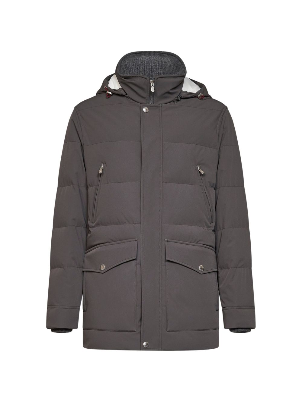 HOODED DOWN JACKET