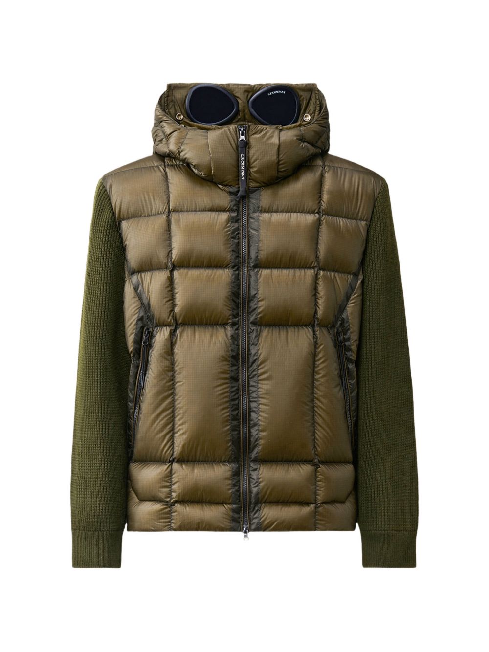 WOOL AND NYLON DOWN JACKET