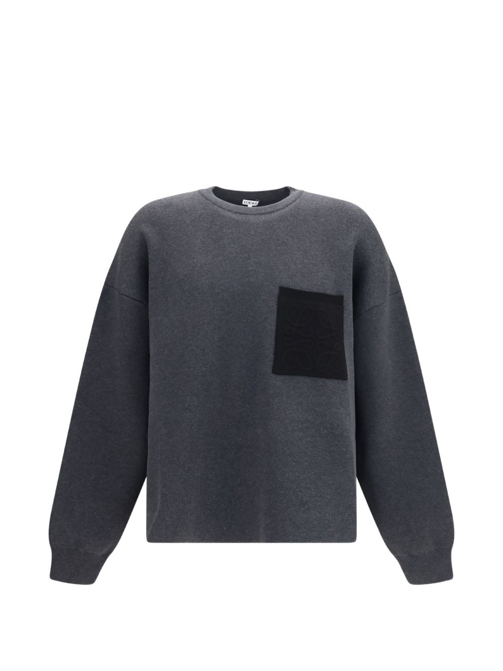 ANAGRAM COTTON BLEND CREWNECK SWEATER