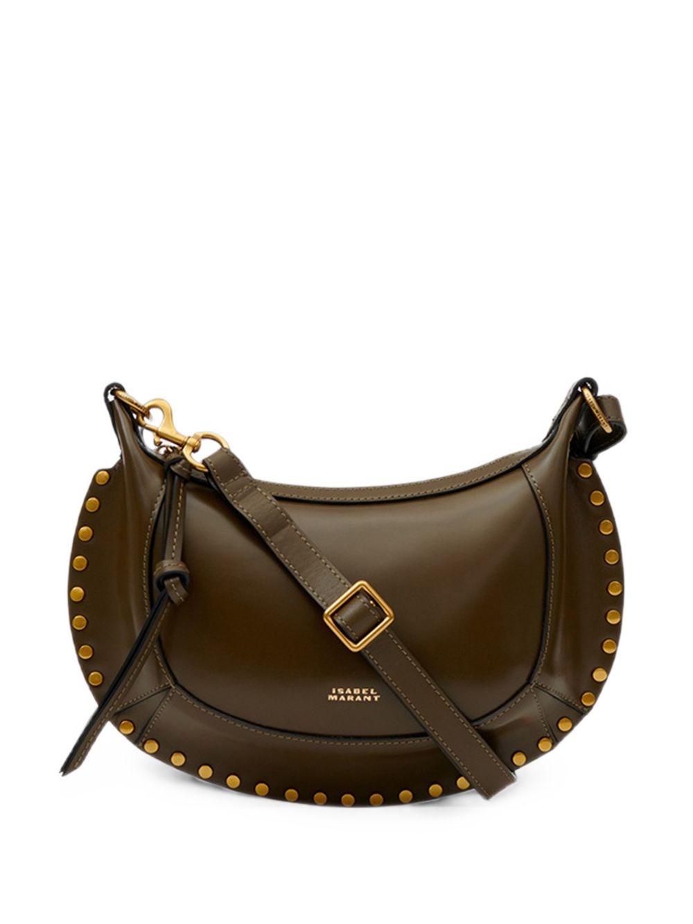 OSKAN MOON LEATHER SHOULDER BAG