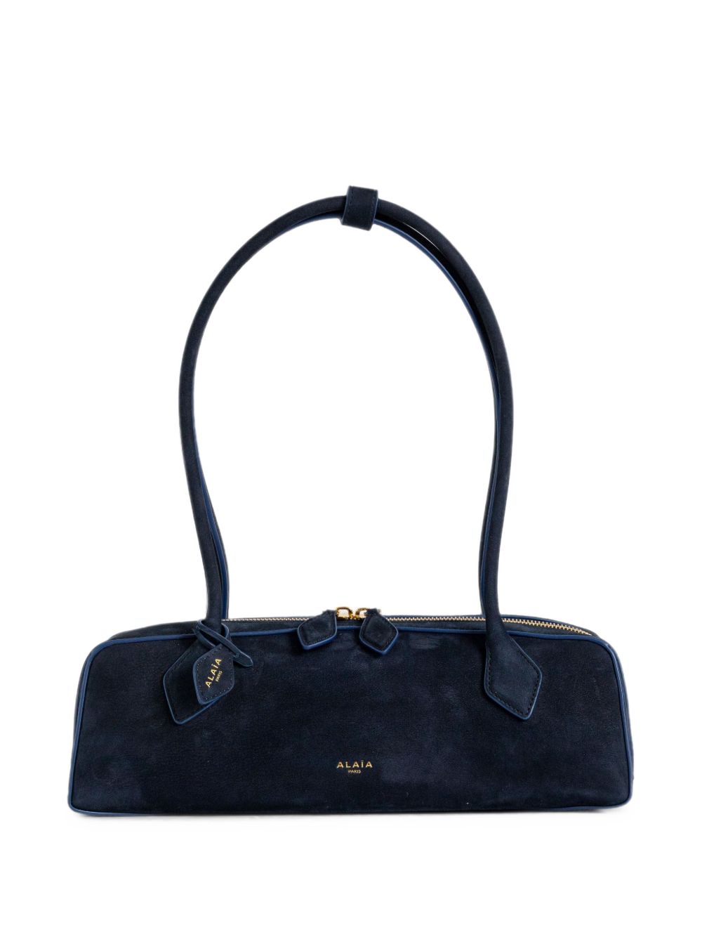 LE TECKEL MEDIUM LEATHER SHOULDER BAG