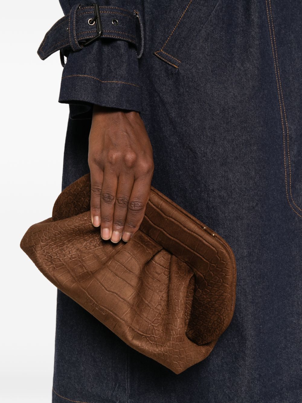 BIOS SUEDE CLUTCH