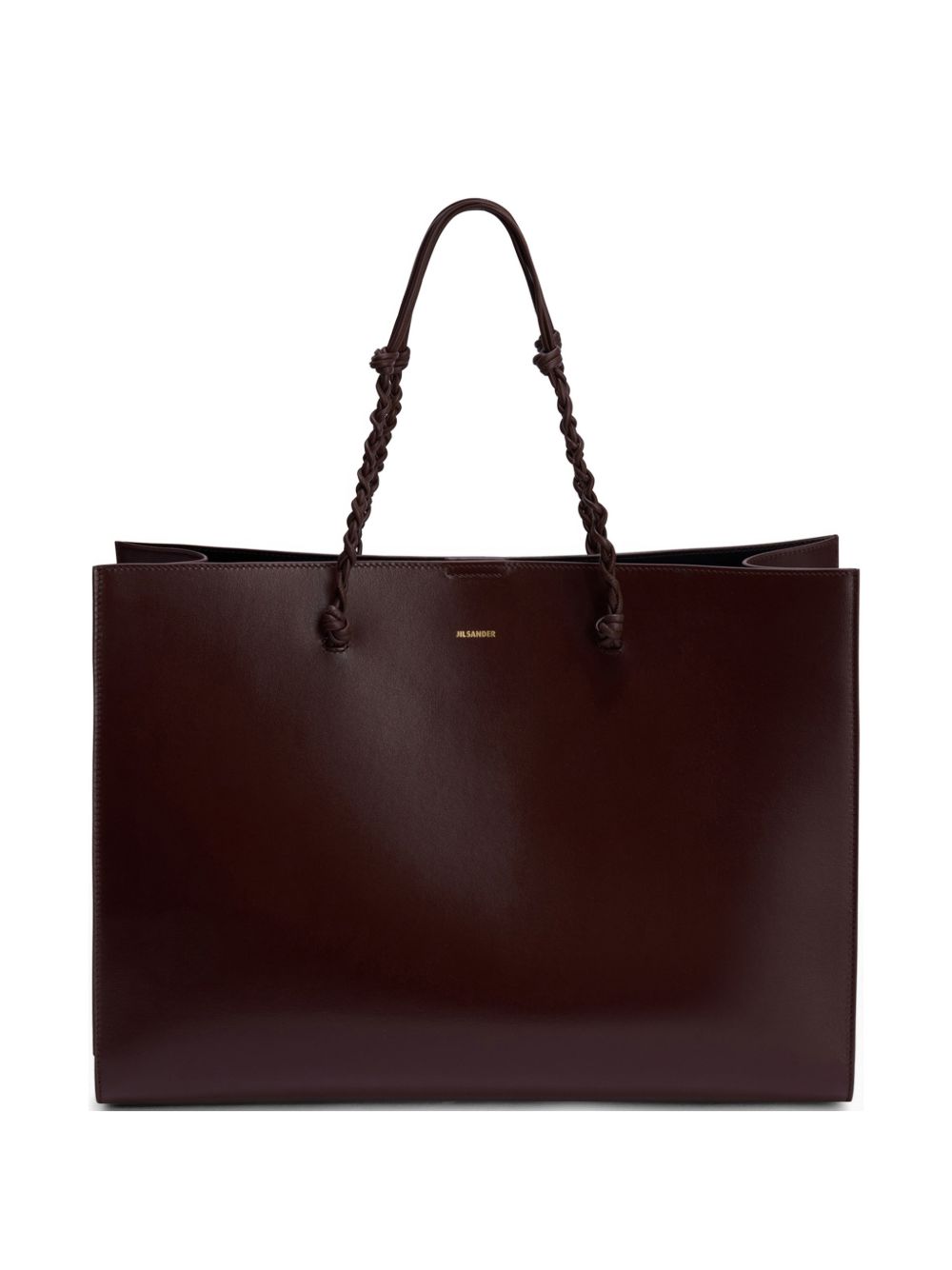 TANGLE LEATHER TOTE BAG