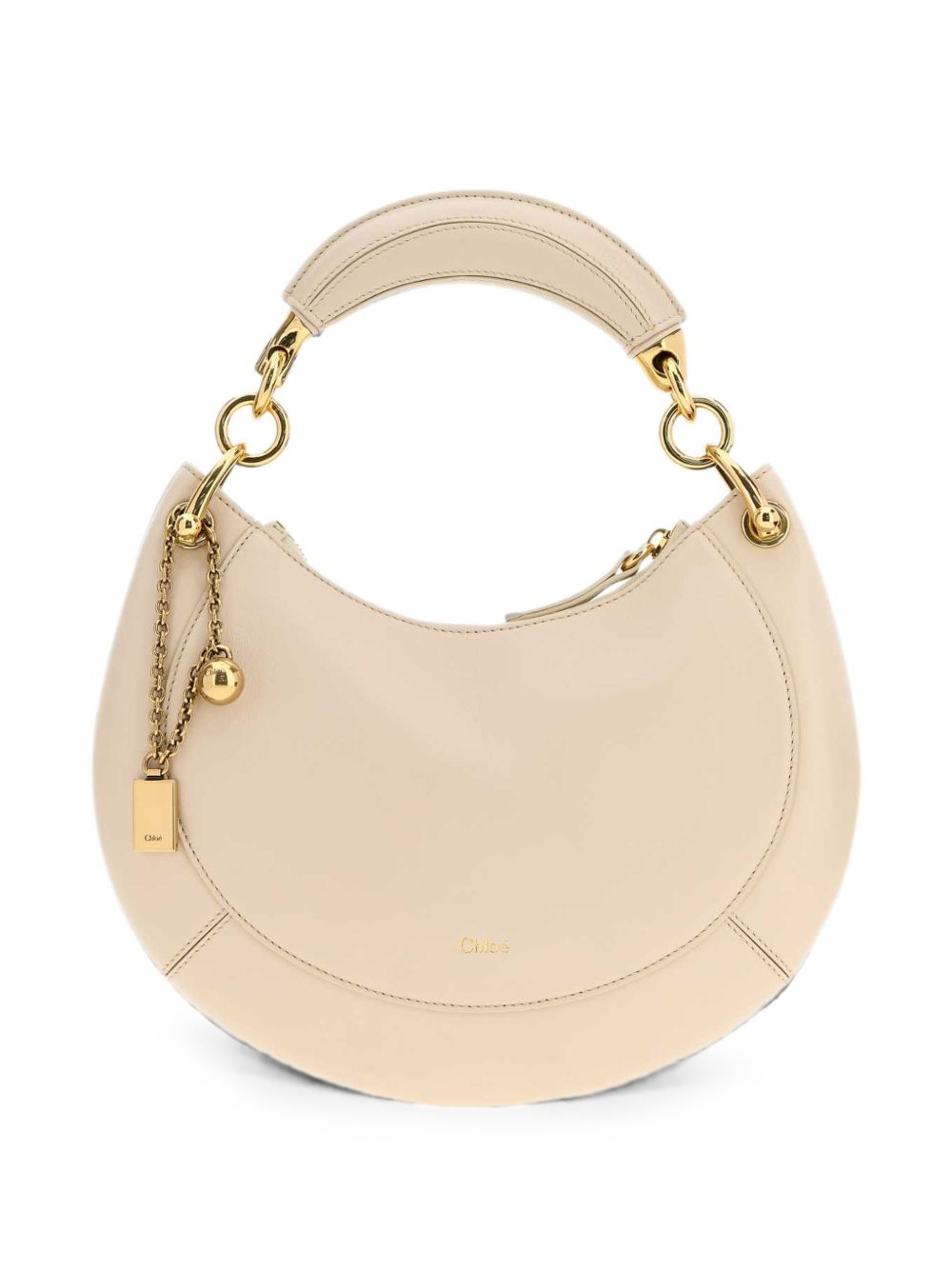 CHLOÉ · BANANA SMALL LEATHER HOBO BAG