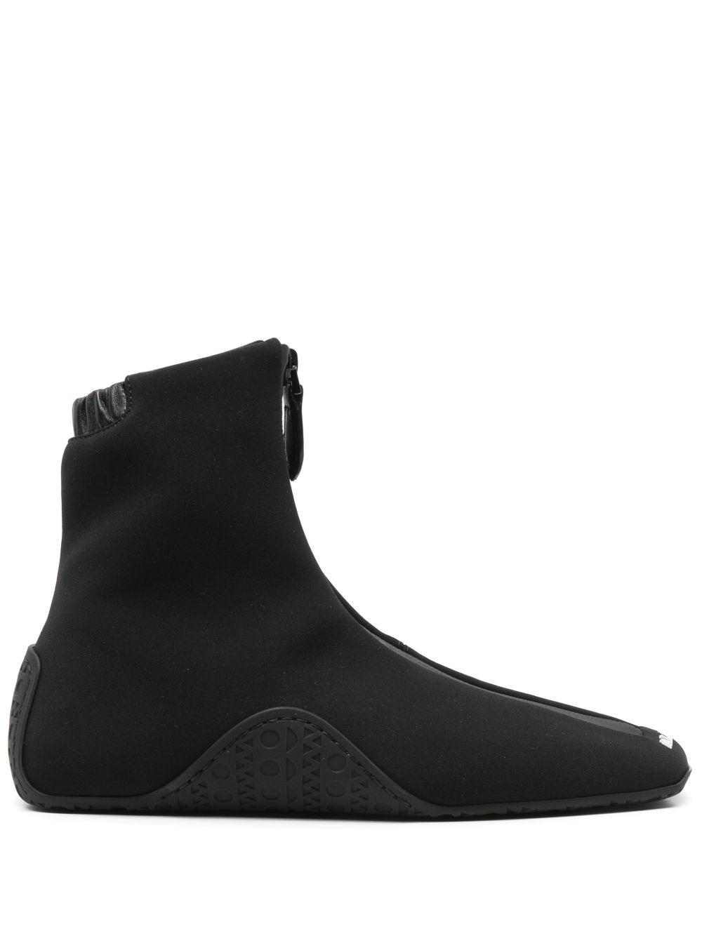 ZIPPED ANKLE SNEAKERS