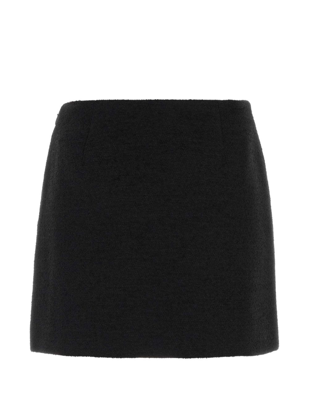 BOUCLÉ WOOL MINI SKIRT