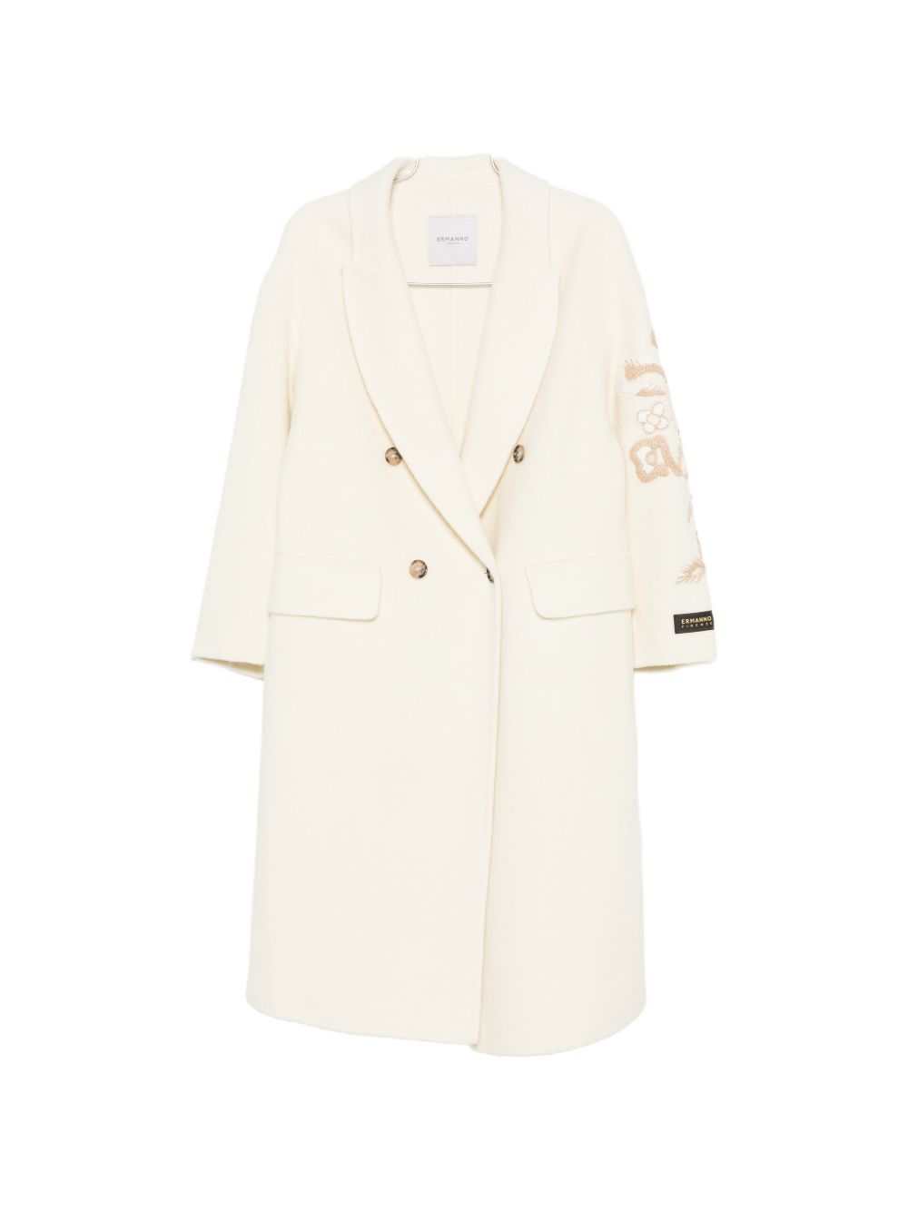 WOOL DOUBLE-BREASTED COAT