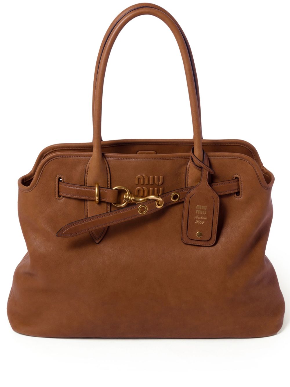AVENTURE MEDIUM LEATHER HANDBAG