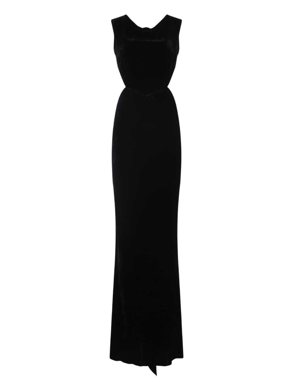 VELVET LONG DRESS