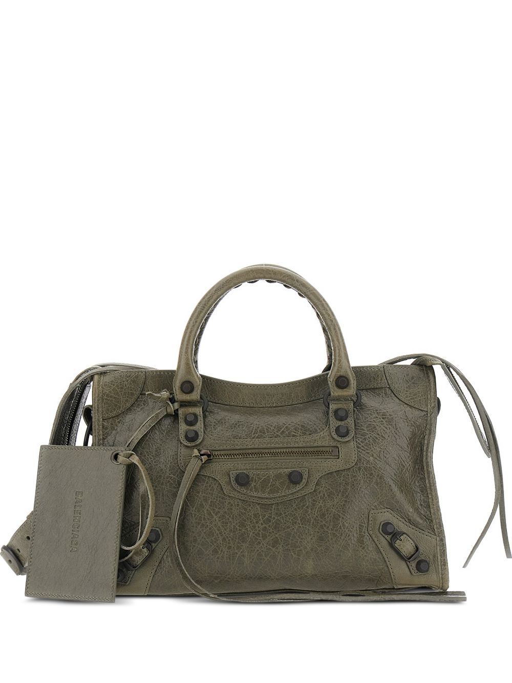 LE CITY SMALL LEATHER HANDBAG