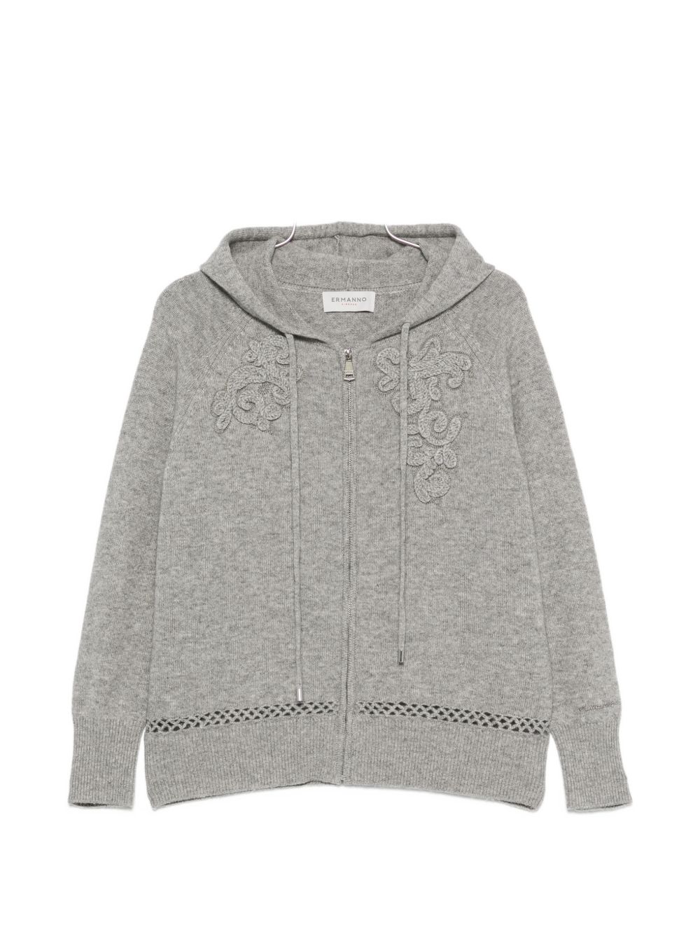 WOOL AND CASHMERE HOODIE