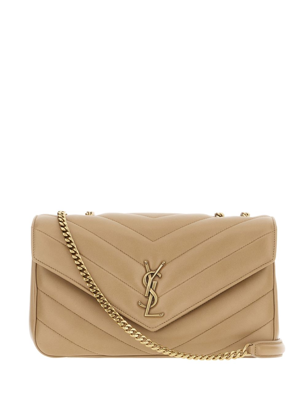 LOULOU MEDIUM LEATHER SHOULDER BAG